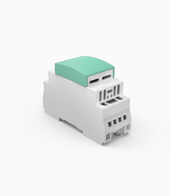 zencontrol DALI volt-free 10A relay DIN mount