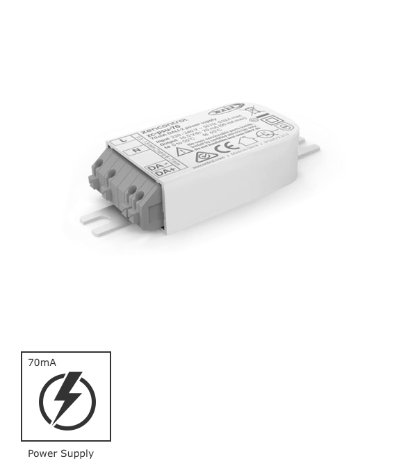 zencontrol Compact DALI-2 Power Supply 70mA